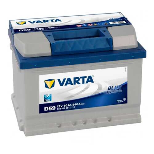 560409054_аккумуляторная Батарея! Blue Dynamic 19.5/17.9 Евро 60ah 540a 242/175/175 Varta в Автодоктор