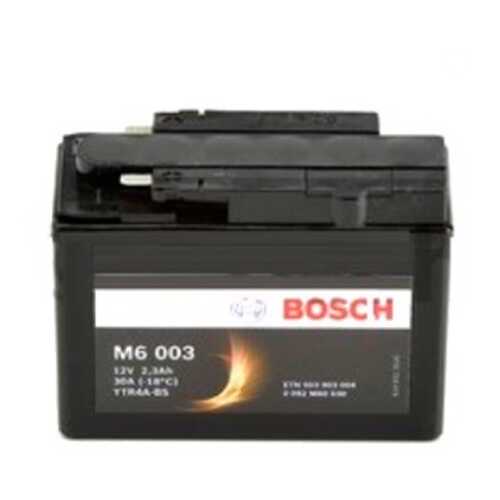 Акб M6 003 12v 2 3ah 30a 114x49x86 Bosch в Автодоктор