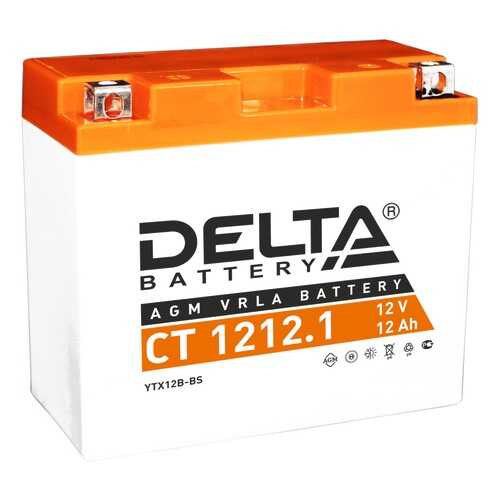 Аккумулятор автомобильный автомобильный Delta CT 1212.1 12 Ач в Автодоктор