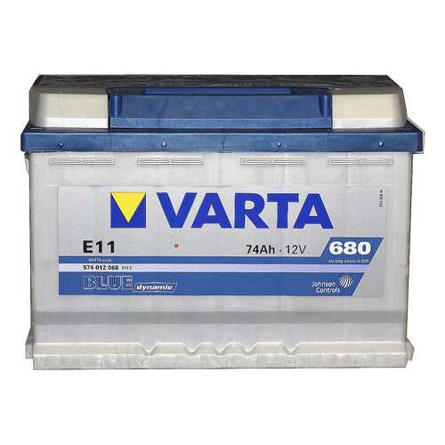 Аккумулятор автомобильный автомобильный Varta Blue Dymamic 574012068 74 Ач в Автодоктор