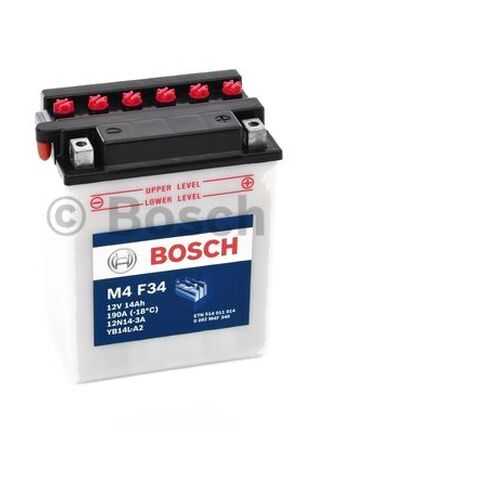 Аккумулятор автомобильный Bosch 0 092 M4F 340 14 Ач в Автодоктор