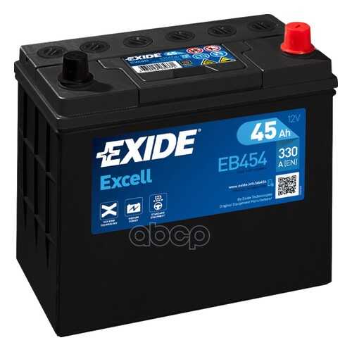 Аккумулятор автомобильный EXIDE EB454 в Автодоктор