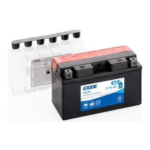 Аккумулятор автомобильный EXIDE ET7B-BS 6.5 Ач в Автодоктор
