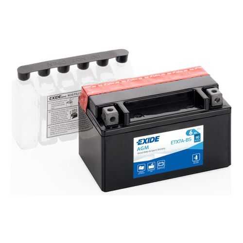 Аккумулятор автомобильный EXIDE ETX7A-BS 6 Ач в Автодоктор