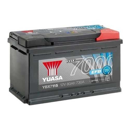 Аккумулятор автомобильный Yuasa YBX7115 80 Ач в Автодоктор