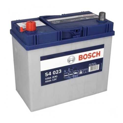 Аккумулятор BOSCH S4 SILVER 12V 45AH 330A ETN 1(L+) B00 238x129x227mm 11.68kg в Автодок