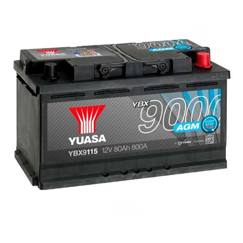 Аккумуляторная Батарея Agm Start Stop Plus[12v 80ah 800a B13] YUASA в Автодоктор