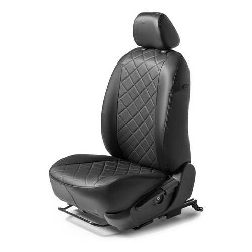 Авточехлы Rival Ромб (спинка 40УАЗ Patriot 2007-2014, эко-кожа, черные, SC.5301.2 в Автодоктор