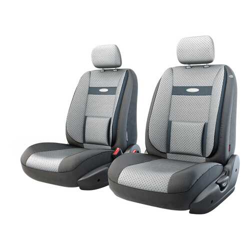 Комплект чехлов на сиденья Autoprofi Comfort TRS/COM-001G BK/D.GY в Автодоктор