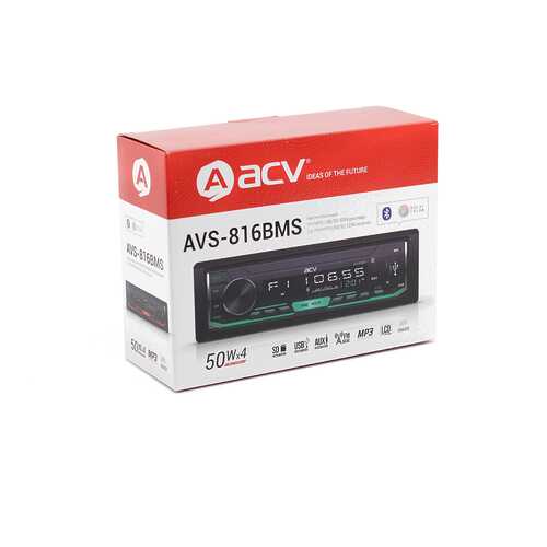 Автомагнитола ACV AVS-816BMS (32747) в Автодок