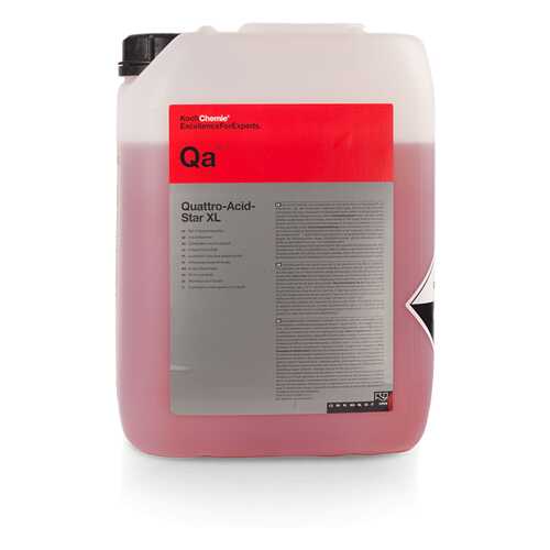 4-х кислотный очиститель колёсных дисков Koch Chemie QUATTRO-ACID-STAR XL (11 кг) 444011 в Автодоктор