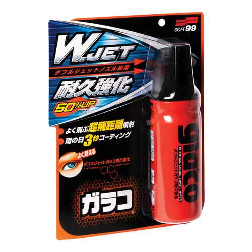 Антидождь Soft99 Glaco W Jet Strong для стекол, 180 мл в Автодоктор