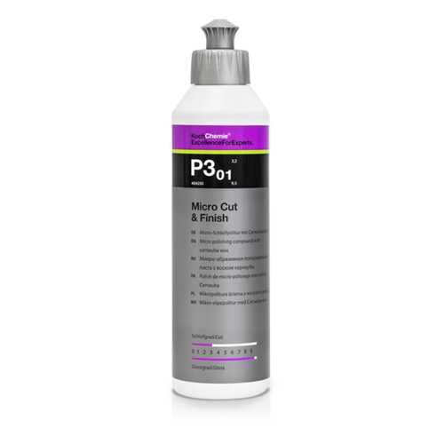 Антиголограммная абразивная паста Koch Chemie MICRO CUT & FINISH P3.01 (250 мл) 404250 в Автодоктор