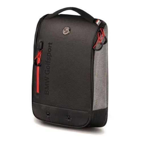 Сумка для обуви BMW Golfsport Shoe Bag, Black/Grey/Red в Автодоктор