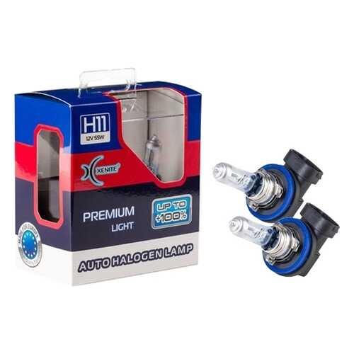 Автолампа Xenite H11 Premium PGJ19-2, 12V, 1007118, 2 шт в Автодоктор