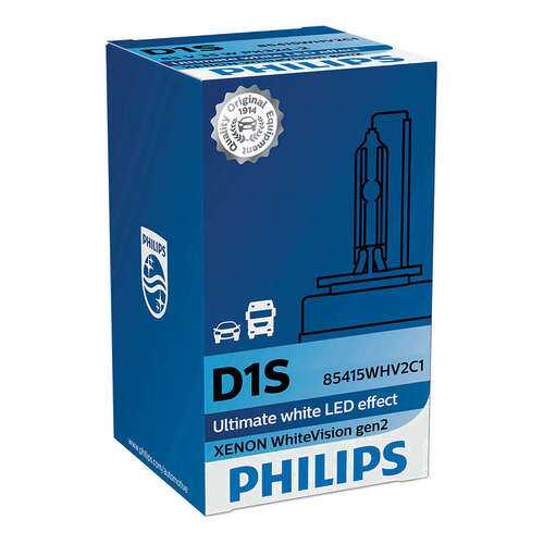 Лампа D1s 85v(35w) White Vision (Gen2) 1шт. Картон Philips арт. 85415WHV2C1 в Автодок
