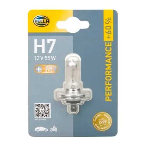 Лампа Накаливания, H7 12v 55w Px26d, 60%, Блистер (X1) HELLA 8GH 223 498-238 в Автодоктор