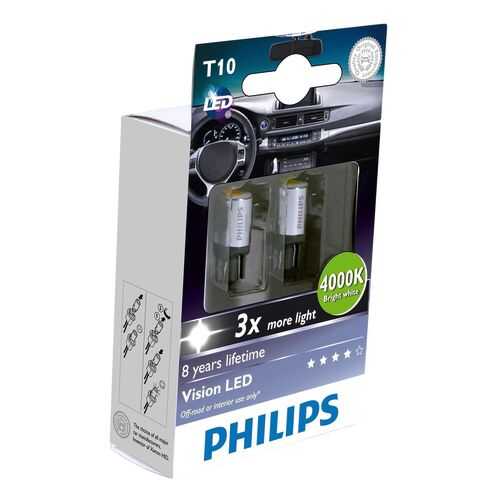 Лампа Wbt10 Led 12933 4000k Philips арт. 12933 в Автодоктор