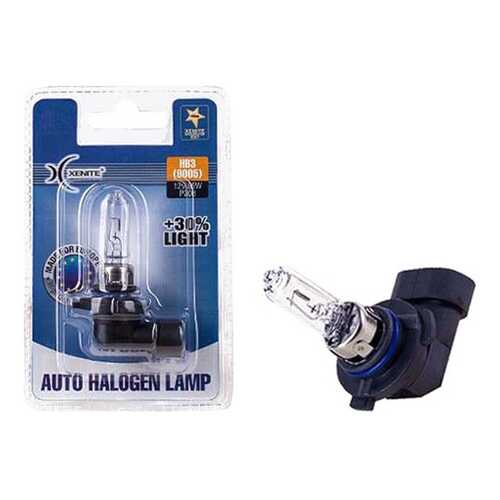 XENITE HB3 (9005) (Яркость +30) (P20d) (12V) Блистер 1 шт. XENITE арт. 1007084 в Автодоктор