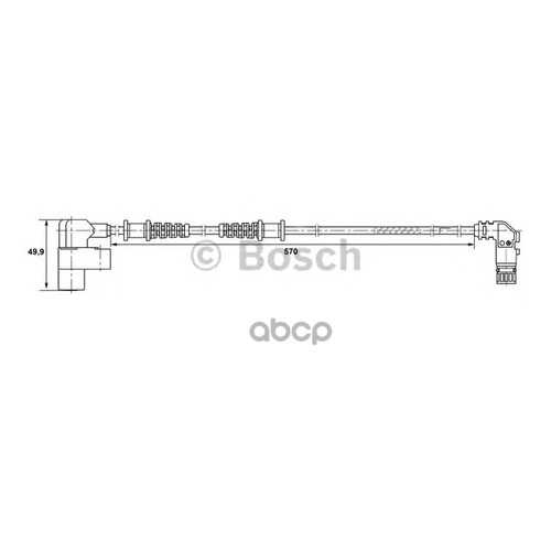 Датчик abs Bosch 0265006368 в Автодок