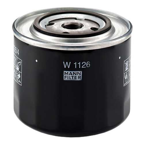 Фильтр масляный двигателя MANN-FILTER W1126 в Автодоктор