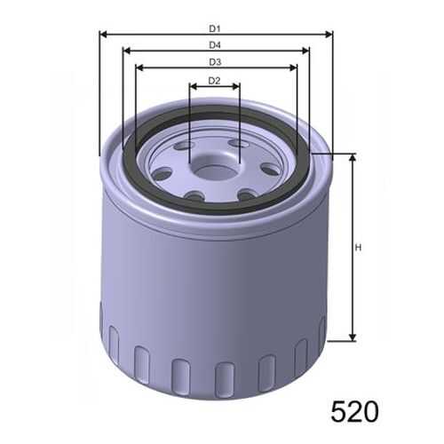 Масляный фильтр misfat Z102C в Автодоктор