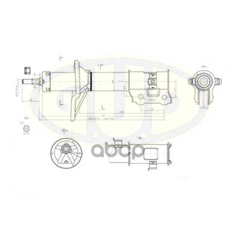 Амортизатор подвески G.U.D GSA333304 в Автодоктор