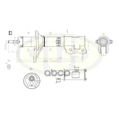 Амортизатор подвески G.U.D GSA333305 в Автодоктор
