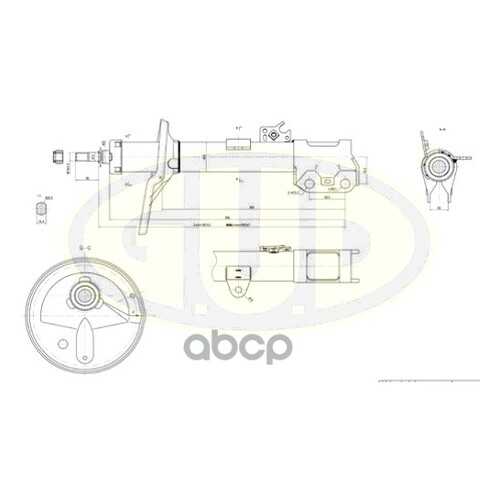 Амортизатор подвески G.U.D GSA335041 в Автодоктор