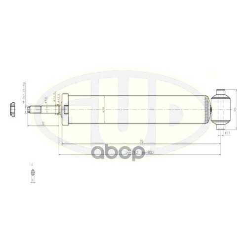 Амортизатор подвески G.U.D GSA348007 в Автодоктор