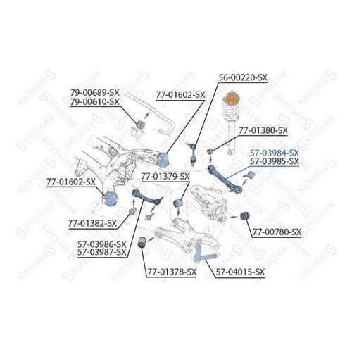 Рычаг подвески Stellox 57-03984-SX в Автодоктор