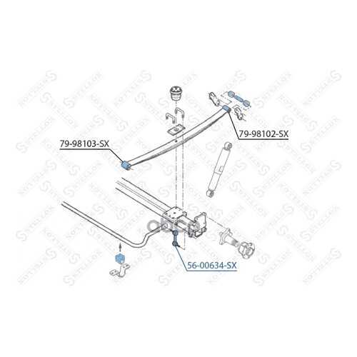 Стойка стабилизатора Stellox 5600634SX в Автодок