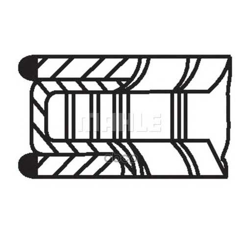 Кольца ДВС Mahle/Knecht 02808N2 в Автодоктор