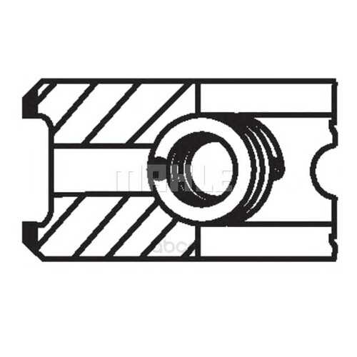 Кольца поршневые Mahle 00531N0 в Автодоктор