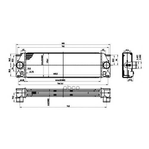 Интеркулер NRF 30310 в Автодоктор