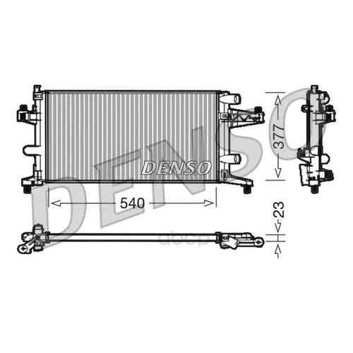 Радиатор 540x377 Denso DRM20040 в Автодоктор