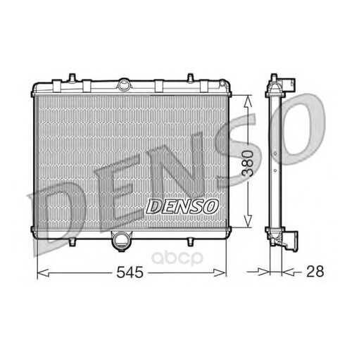 Радиатор 545x380 Denso DRM07060 в Автодоктор