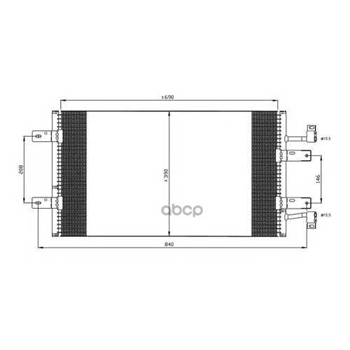 Радиатор кондиционера NRF 35900 в Автодоктор