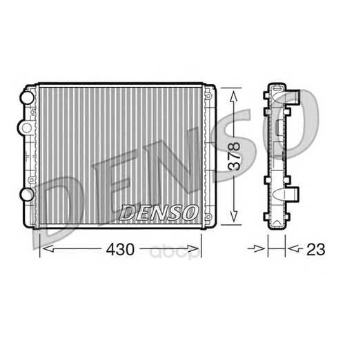 Радиатор системы охлаждения vw polo, seat arosa 94 Denso DRM32030 в Автодоктор