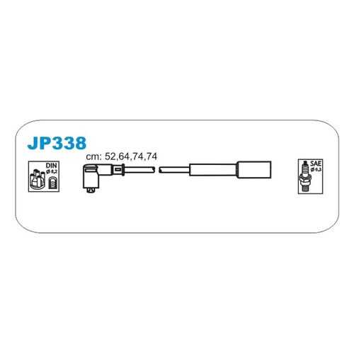 Комплект проводов зажигания JANMOR JP338 в Автодоктор