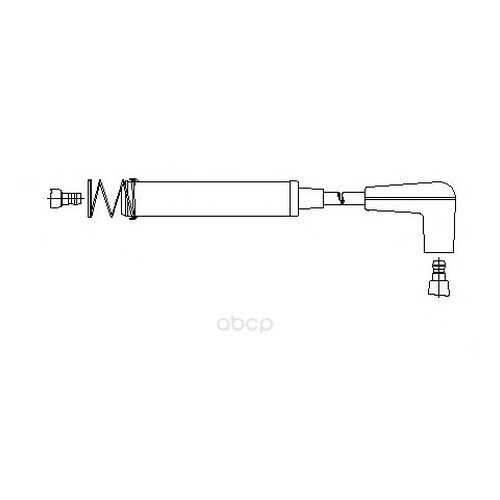 Провод высоковольтный opel 80см BREMI 319/80 в Автодоктор
