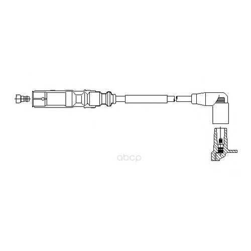 Провод высоковольтный vw BREMI 162e66 в Автодоктор