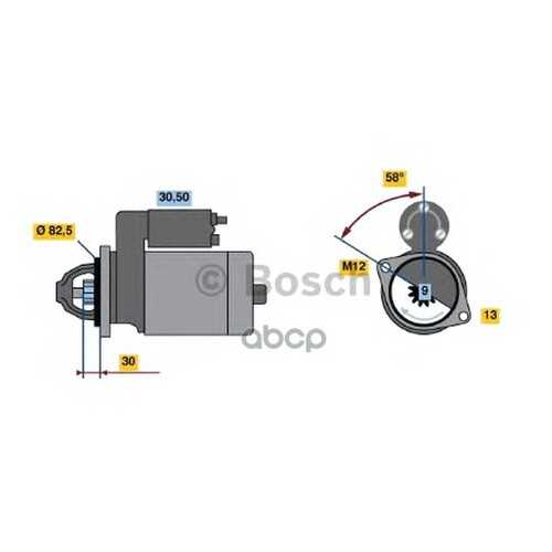 Стартер Bosch 0001108220 в Автодоктор