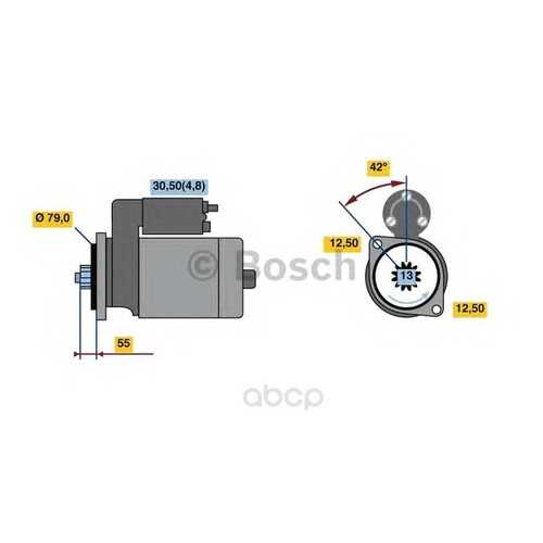 Стартер Bosch 0001142001 в Автодоктор