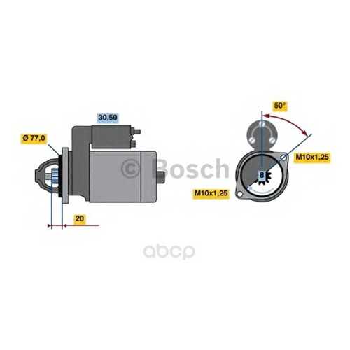 Стартер Bosch 0986016001 в Автодоктор
