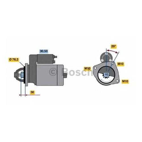 Стартер Bosch 0986017060 в Автодоктор