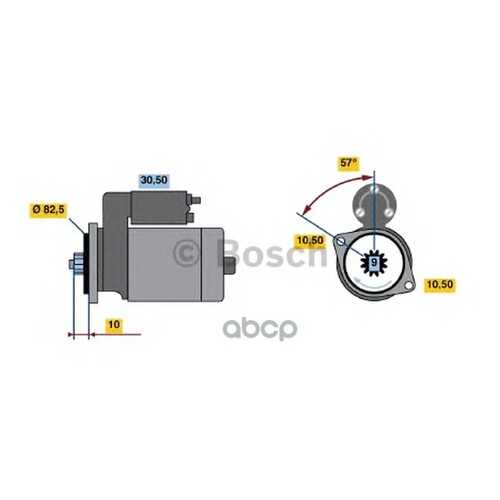 Стартер Bosch 0986017601 в Автодоктор