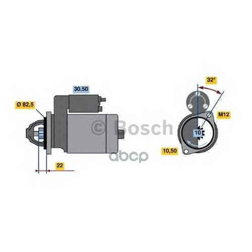 Стартер Bosch 0986018210 в Автодоктор