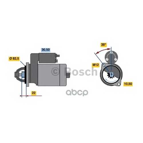стартер Bosch 0986018260 в Автодоктор