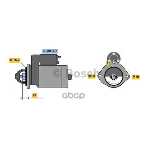 Стартер Bosch 0986022880 в Автодоктор